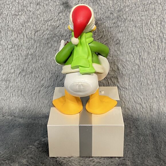 Disney Hallmark Holiday Donald Duck Music Box Wireless Motion Tested Working - Picture 3 of 6